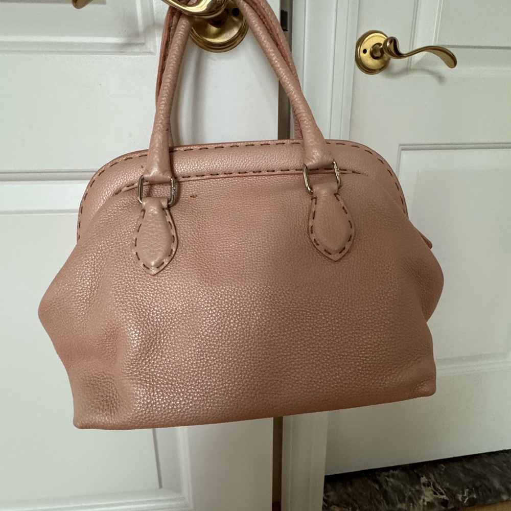 Fendi Selleria Leather Handbag